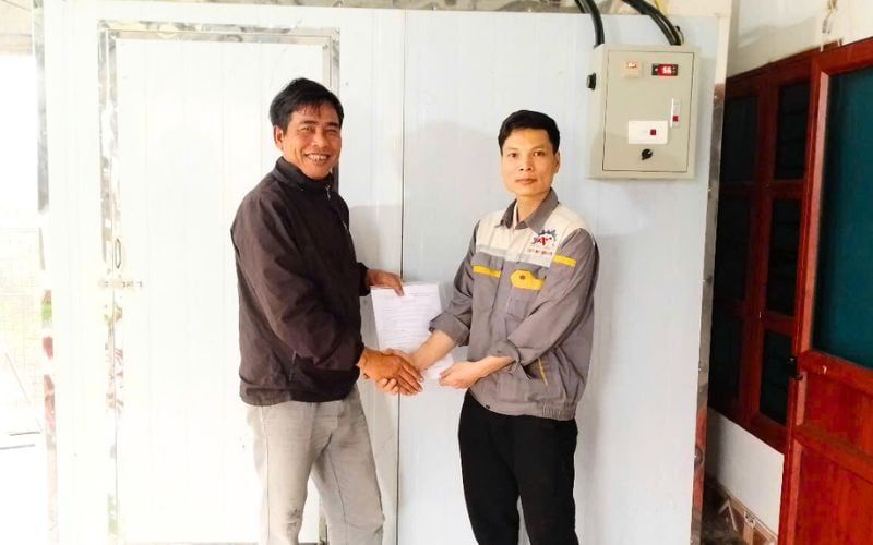 Phòng sấy công nghiệp giao đến Yên Khánh, Ninh Bình