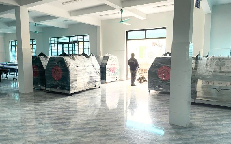 06 máy giặt CN 50kg chân mềm giao đến Phú Sơn, Ba Vì, TP Hà Nội