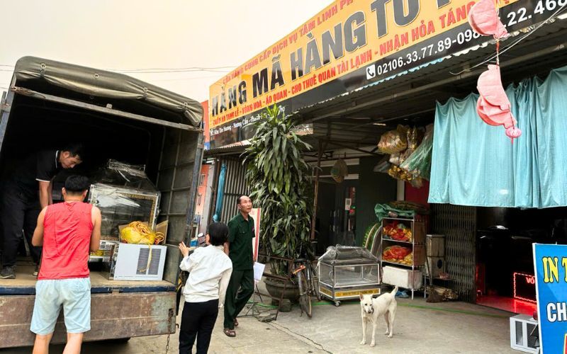 Máy lạnh tang lễ, chụp tiểu quách giao đến Thanh Sơn, Phú Thọ