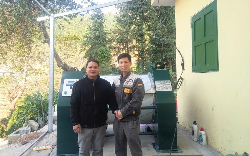 Máy giặt CN 50kg giao đến Bắc Hà, Lào Cai