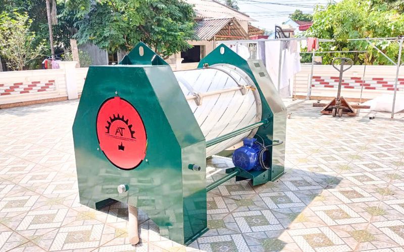 Máy giặt CN 50kg, phòng sấy CN giao đến Kiến Xương, Thái Bình