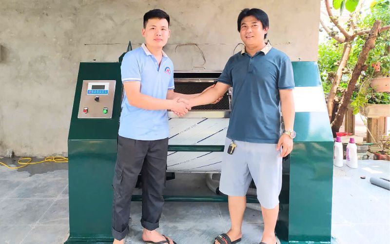 Máy giặt CN 50kg giao tới Sơn Đông, Lập Thạch, Vĩnh Phúc