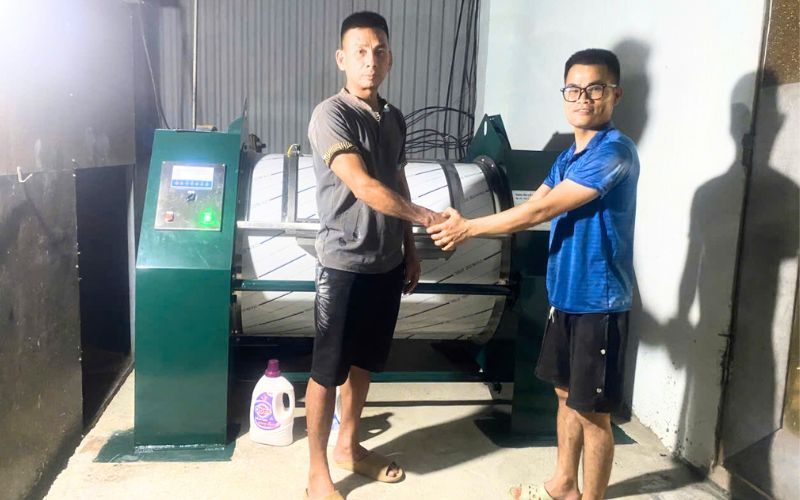 Máy giặt CN 50kg giao tới Hạ Long, Quảng Ninh