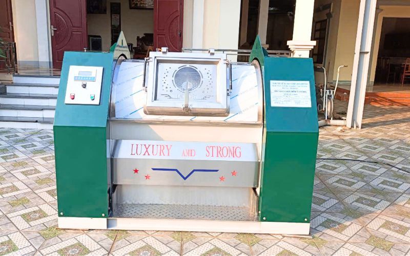 Máy giặt CN 50kg chân mềm giao đến Sìn Hồ, Lai Châu