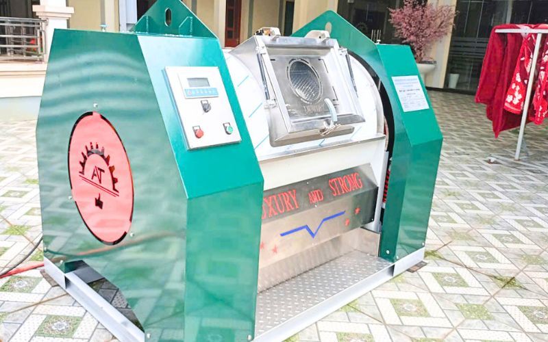02 máy giặt CN 50kg chân mềm giao đến Cửa Lò, Nghệ An