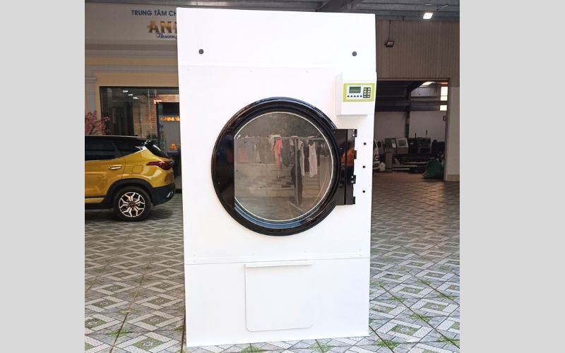 02 máy giặt CN 50kg chân mềm, 02 máy sấy CN 80kg cam, 01 máy sấy CN 80kg đi Vĩnh Cửu, Đồng Nai