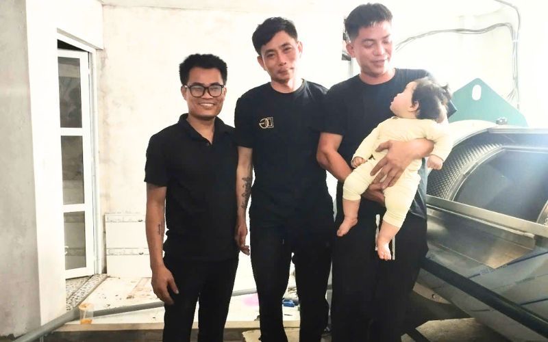 Máy giặt CN 50kg giao đến Sơn Dương, Tuyên Quang