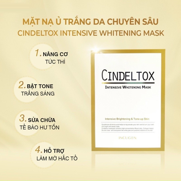 Mask Incugen Cindel Tox Intensive Whitening