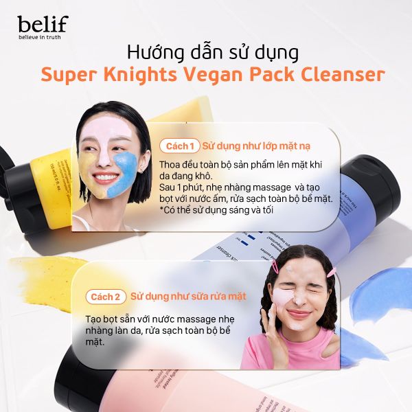 sữa rửa mặt belif