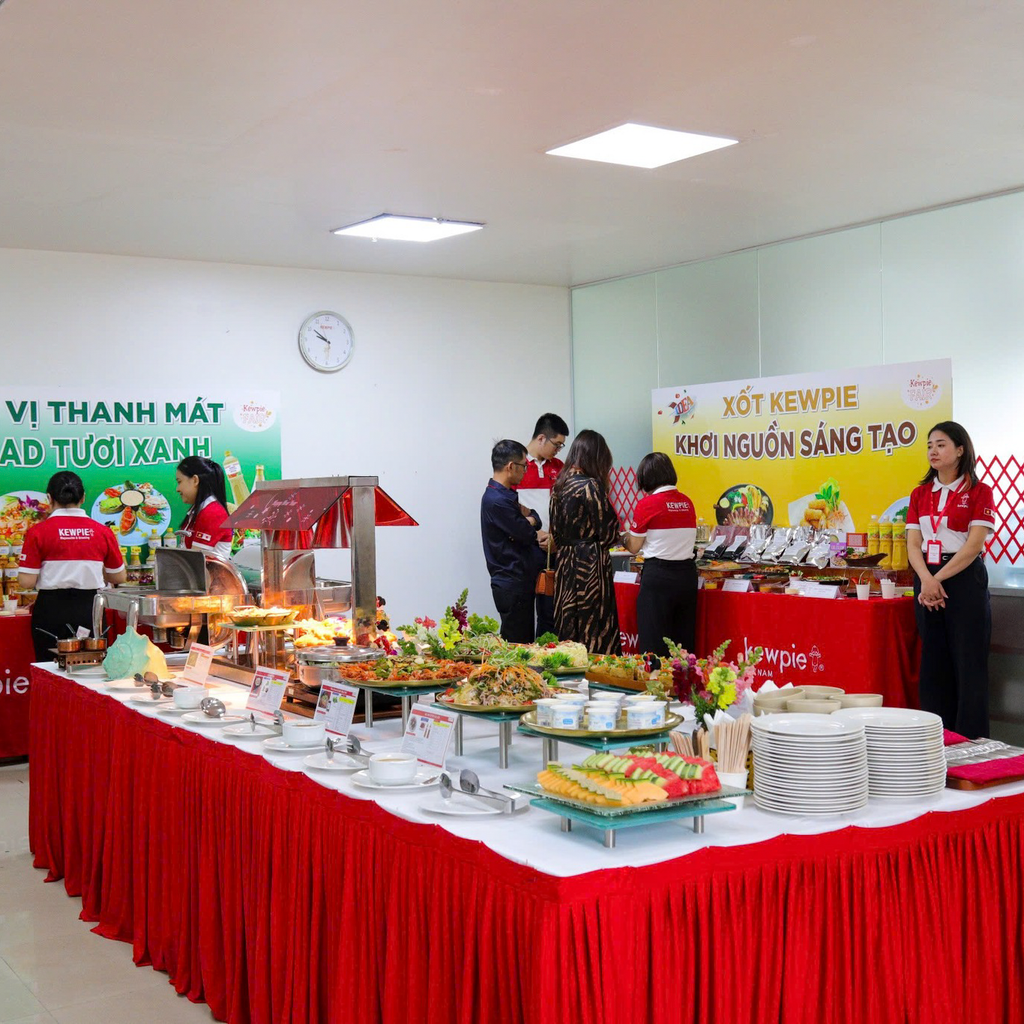 🥰 CẢM ƠN KEWPIE ĐÃ LỰA CHỌN 3AE CATERING ĐỒNG HÀNH CÙNG SỰ KIỆN VỪA QUA