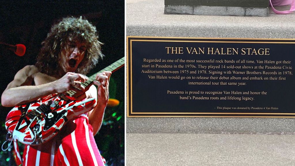 Van Halen Stage chính thức được mở cửa tại Pasadena, quê hương của ban nhạc.