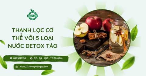 5 Cách làm nước Detox táo giảm cân thanh lọc cơ thể bạn nên thử