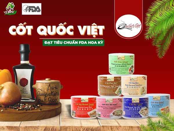 Lí Do Bạn Nên Chọn Mua Cốt Gia Vị Cô Đặc Quốc Việt Foods