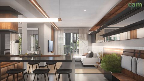 THIẾT KẾ VÀ THI CÔNG HOÀN THIỆN TẠI CĂN HỘ CAO CẤP FELIZ EN VISTA, QUẬN 2
