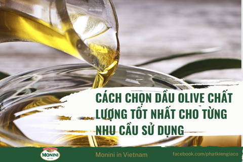 CÁCH CHỌN DẦU OLIVE CHẤT LƯỢNG TỐT NHẤT CHO TỪNG NHU CẦU SỬ DỤNG – Phát Kiến Gia Offical