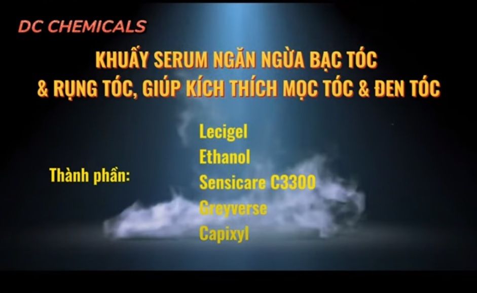 Serum 2in1 ngăn ngừa bạc tóc & rụng tóc, giúp kích thích mọc tóc và đen tóc