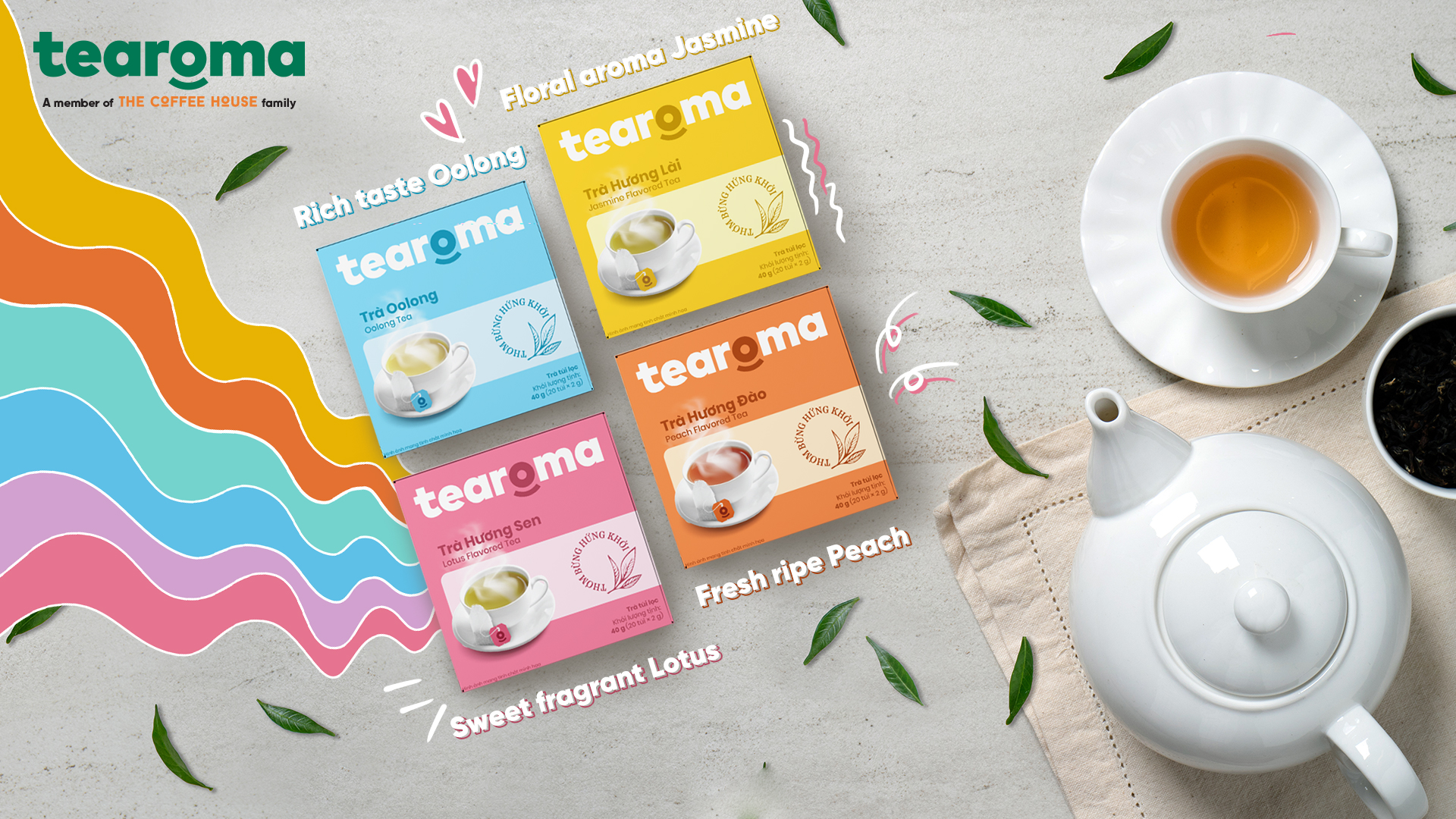 Amazing Tea Flavors For An Exciting Day Tearoma