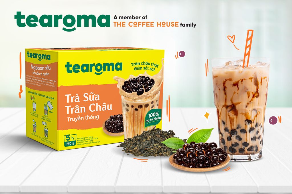 Trà sữa Tearoma - từ nông trại trà đến ly trà sữa vị quán “trân thật