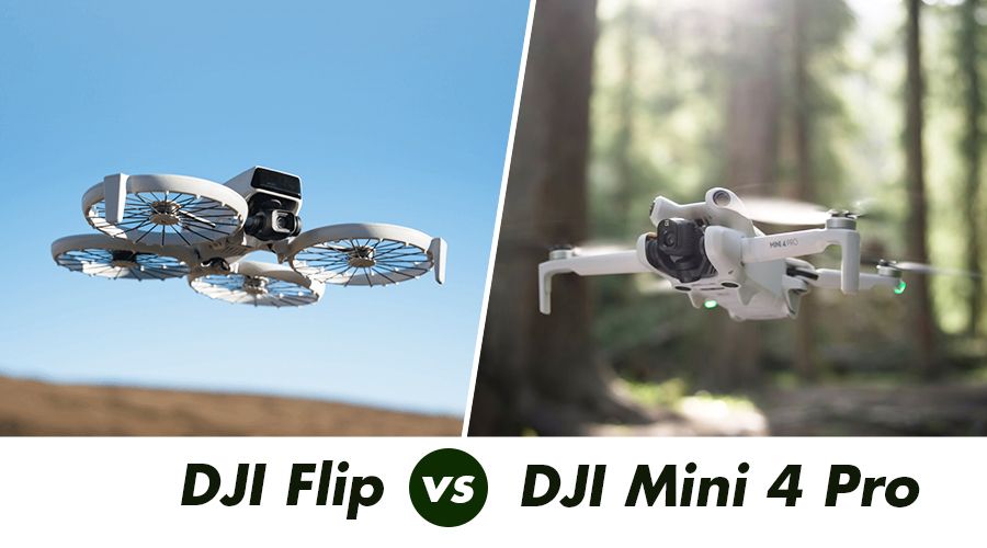 So Sánh DJI Flip Vs DJI Mini 4 Pro: Hai Ứng Viên Hàng Đầu Dành Cho Vlogger