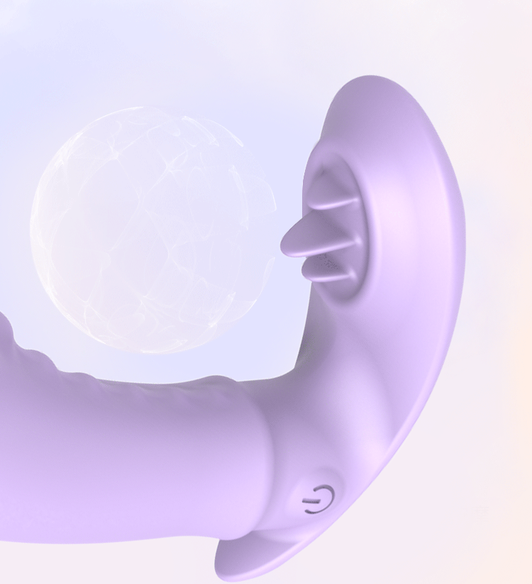 Chip rung đầu dương vật lưỡi liếm điều khiển từ xa rung 10 tần số