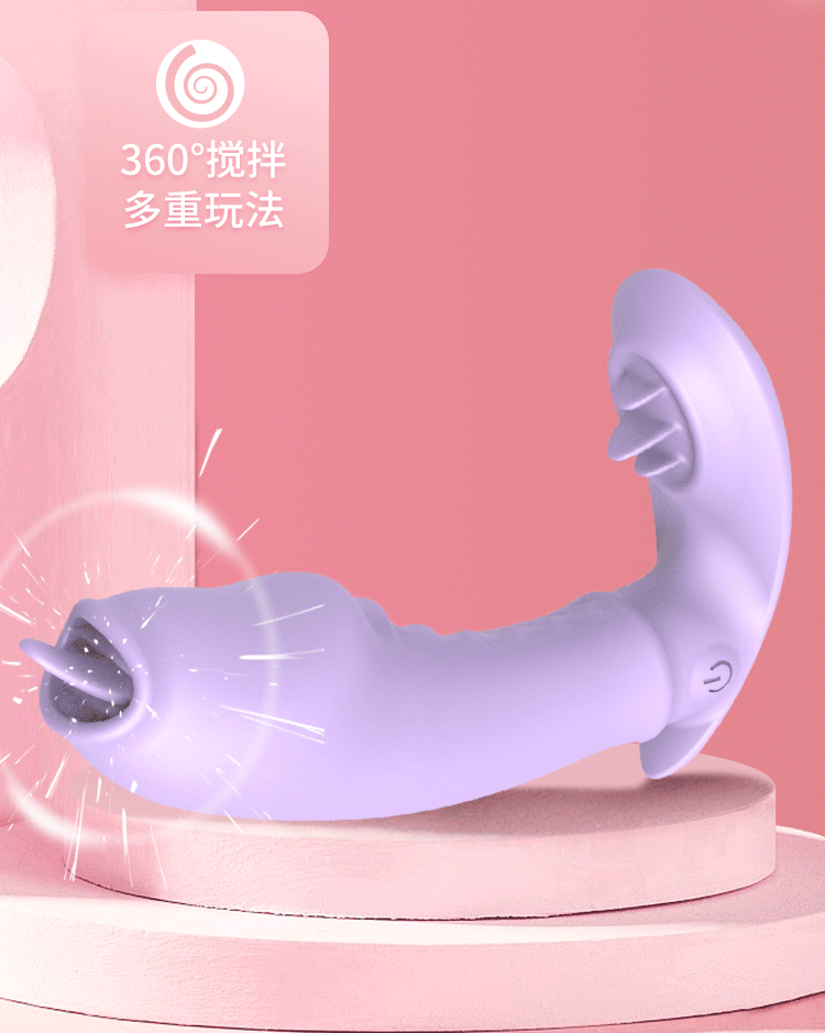 Chip rung đầu dương vật lưỡi liếm điều khiển từ xa rung 10 tần số