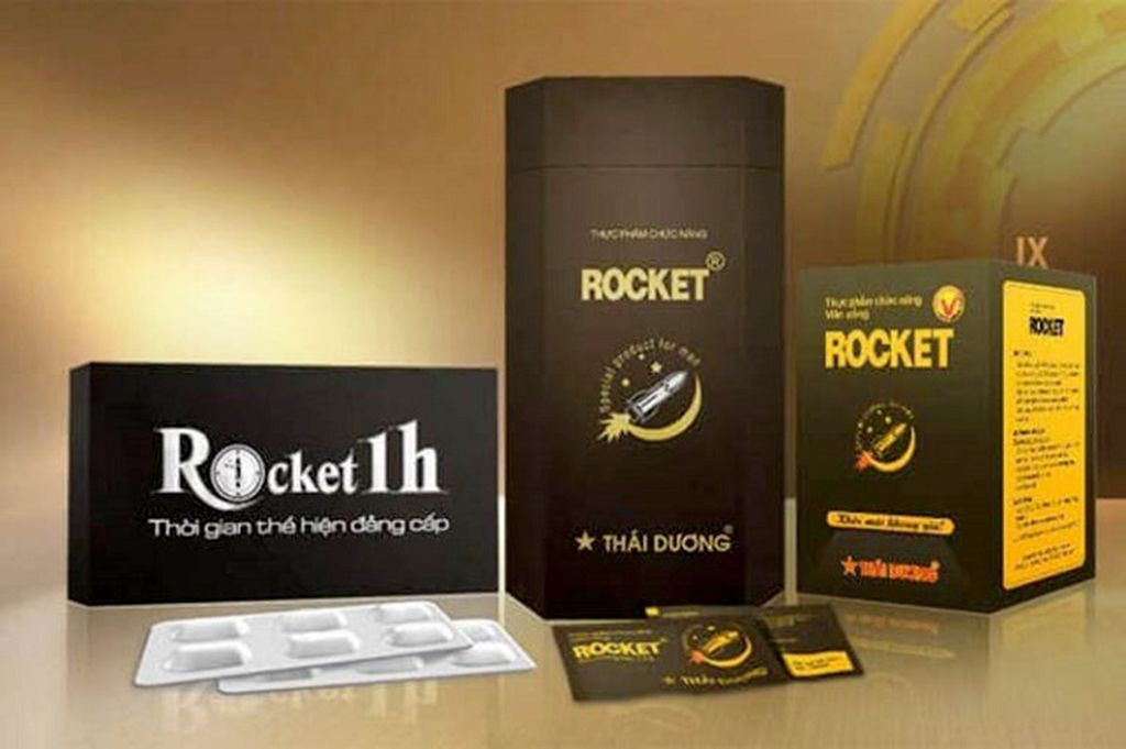 Sản phẩm Rocket 1h nổi tiếng trong giới chăm sóc sức khỏe sinh lý nam giới