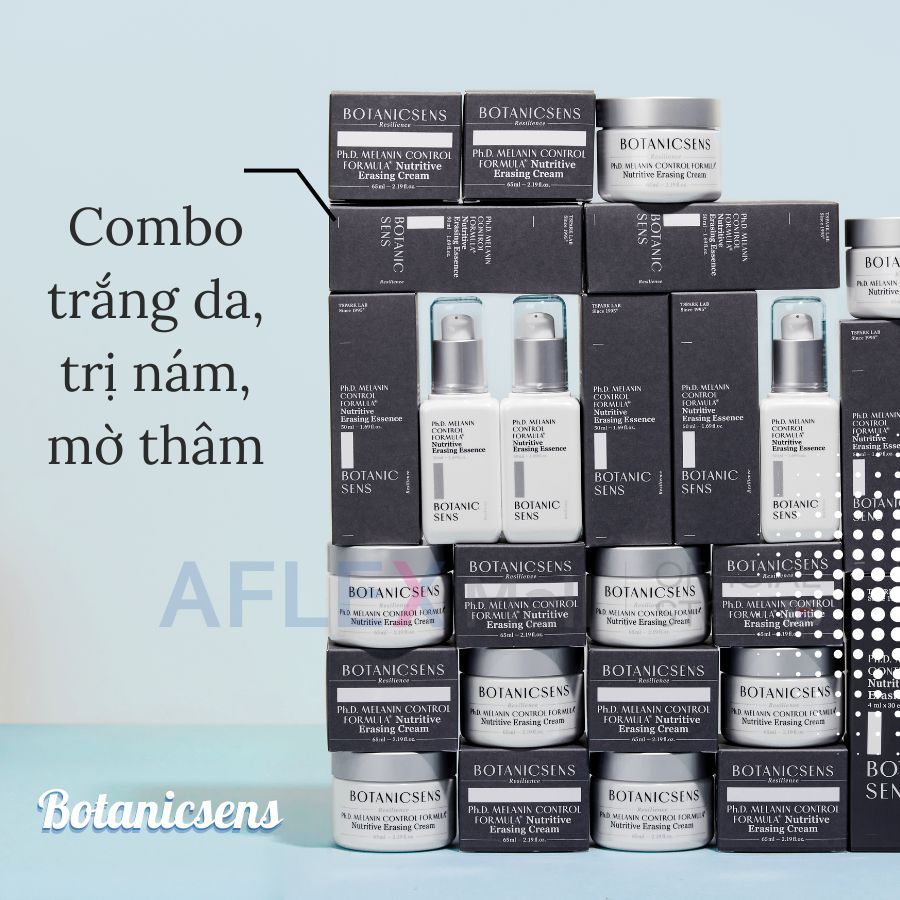 Combo trắng da, trị nám, mờ thâm cùng Botanicsens