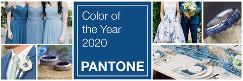 PANTONE 2020 COLOR OF THE YEAR CLASSIC BLUE WEDDING INSPIRATION
