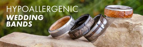 HYPOALLERGENIC WEDDING BANDS