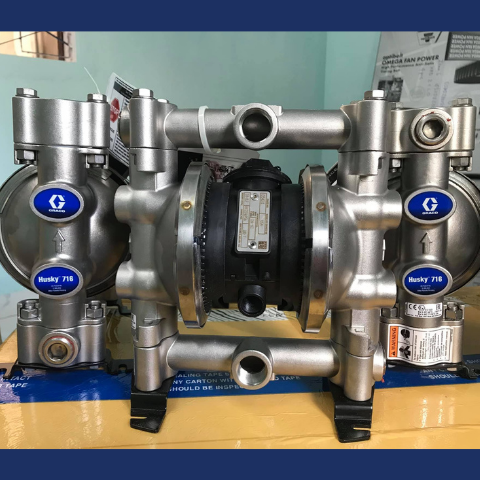 Operating Graco pneumatic diaphragm pumps for customers in the Oil and Gas industry