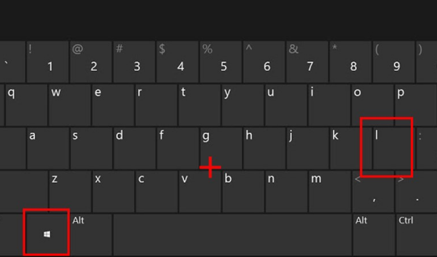 Để khóa màn hình máy tính một cách nhanh chóng và đơn giản, hãy sử dụng tổ hợp phím Windows + L
