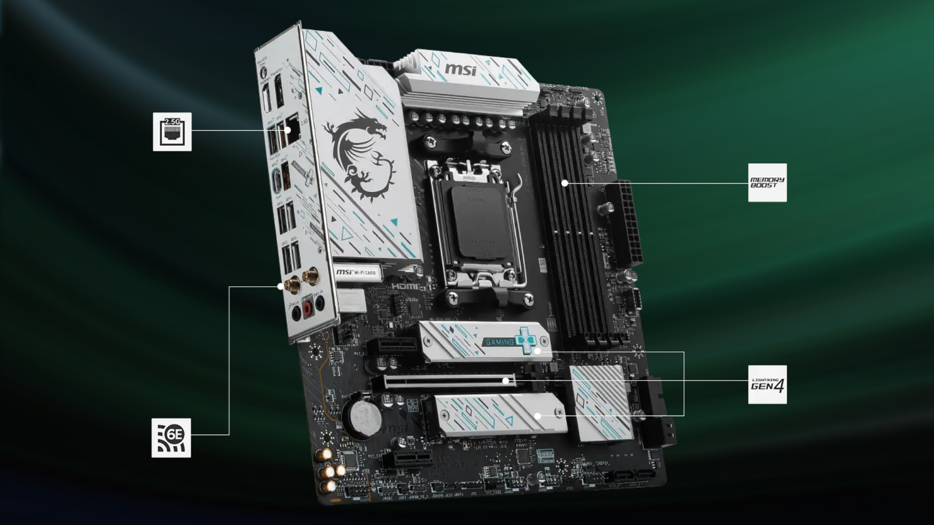 Mainboard MSI B650M Gaming Plus WiFi – Trải nghiệm game siêu tốc