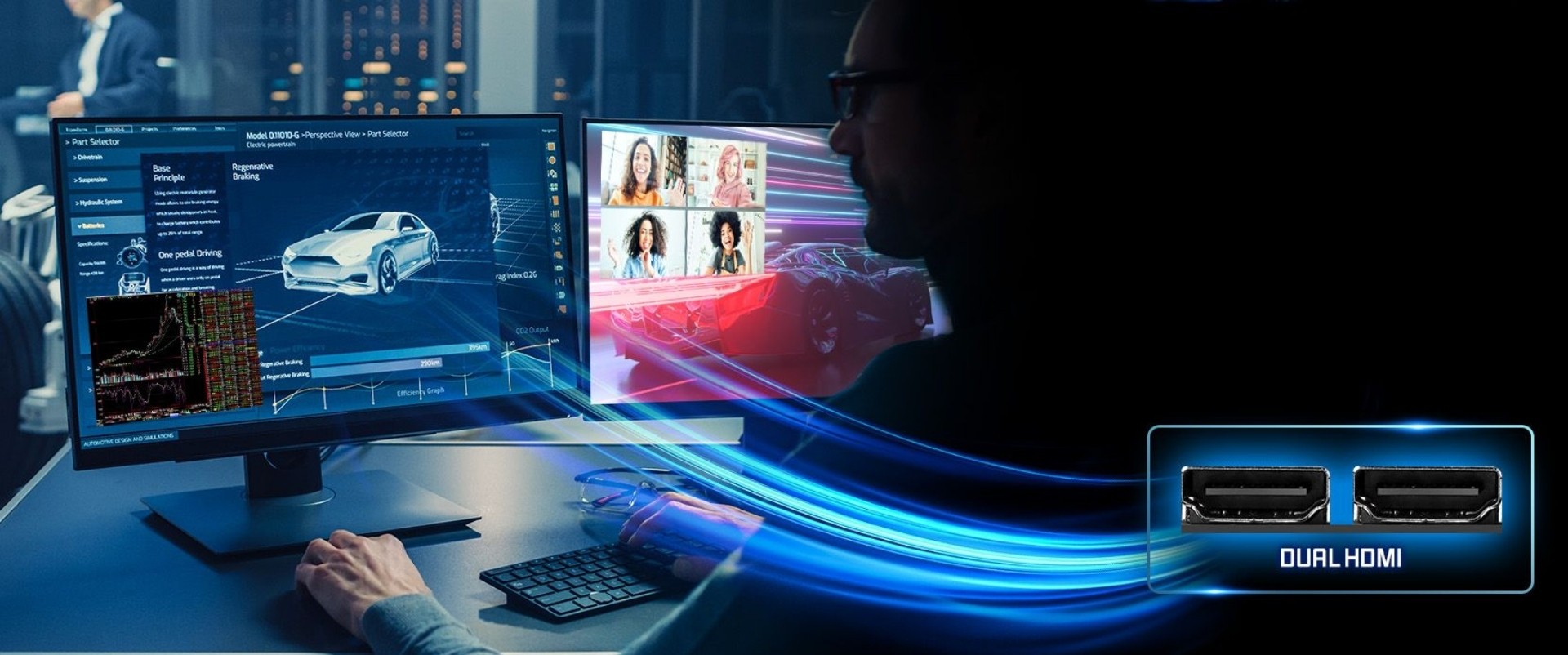 Mainboard ASRock H610M-H2/M.2 - 2 cổng HDMI hỗ trợ 4K @ 60Hz