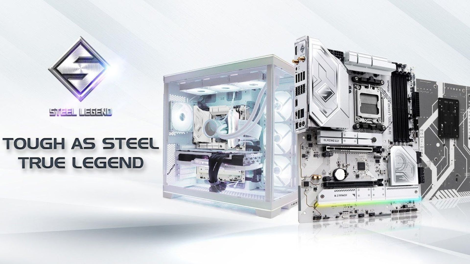 Mainboard ASRock X870 Steel Legend WiFi – Đậm Chất Thép, Siêu Mạnh Mẽ