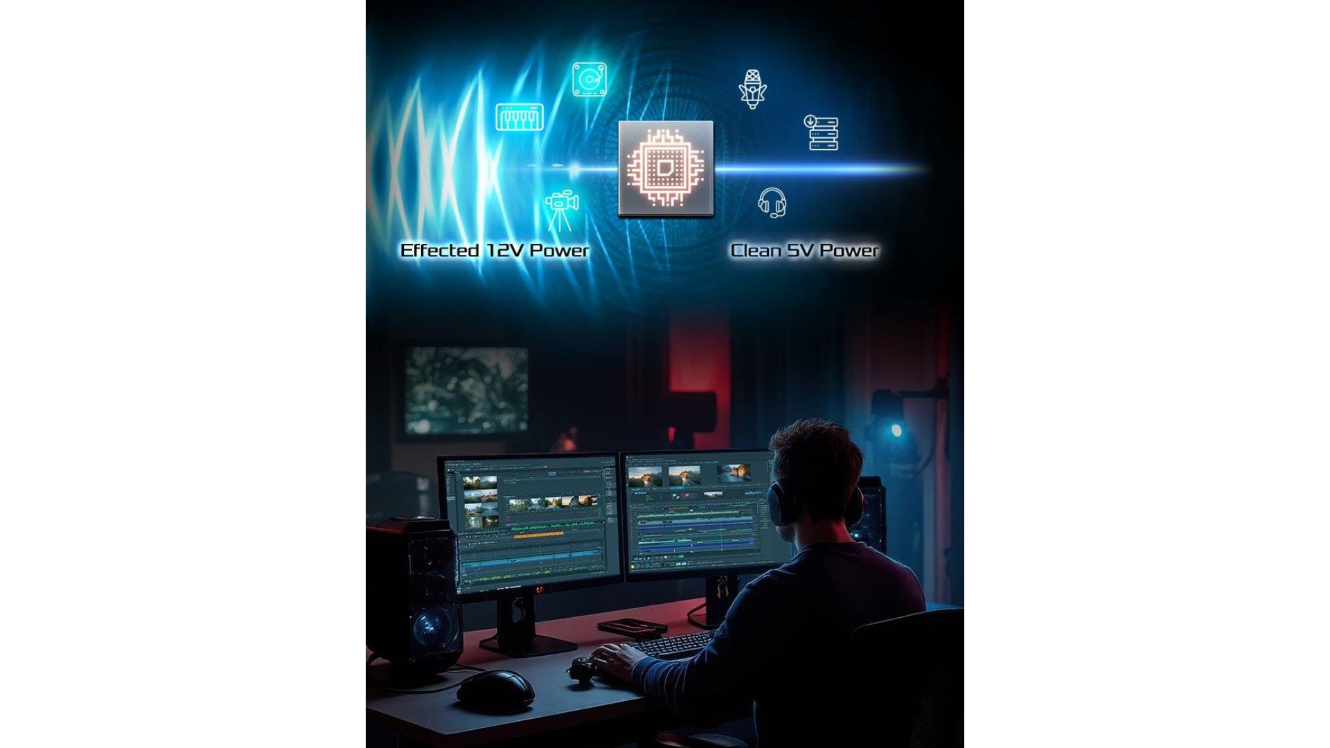 Cổng USB chuyên dụng – Lightning Gaming & Ultra USB Power