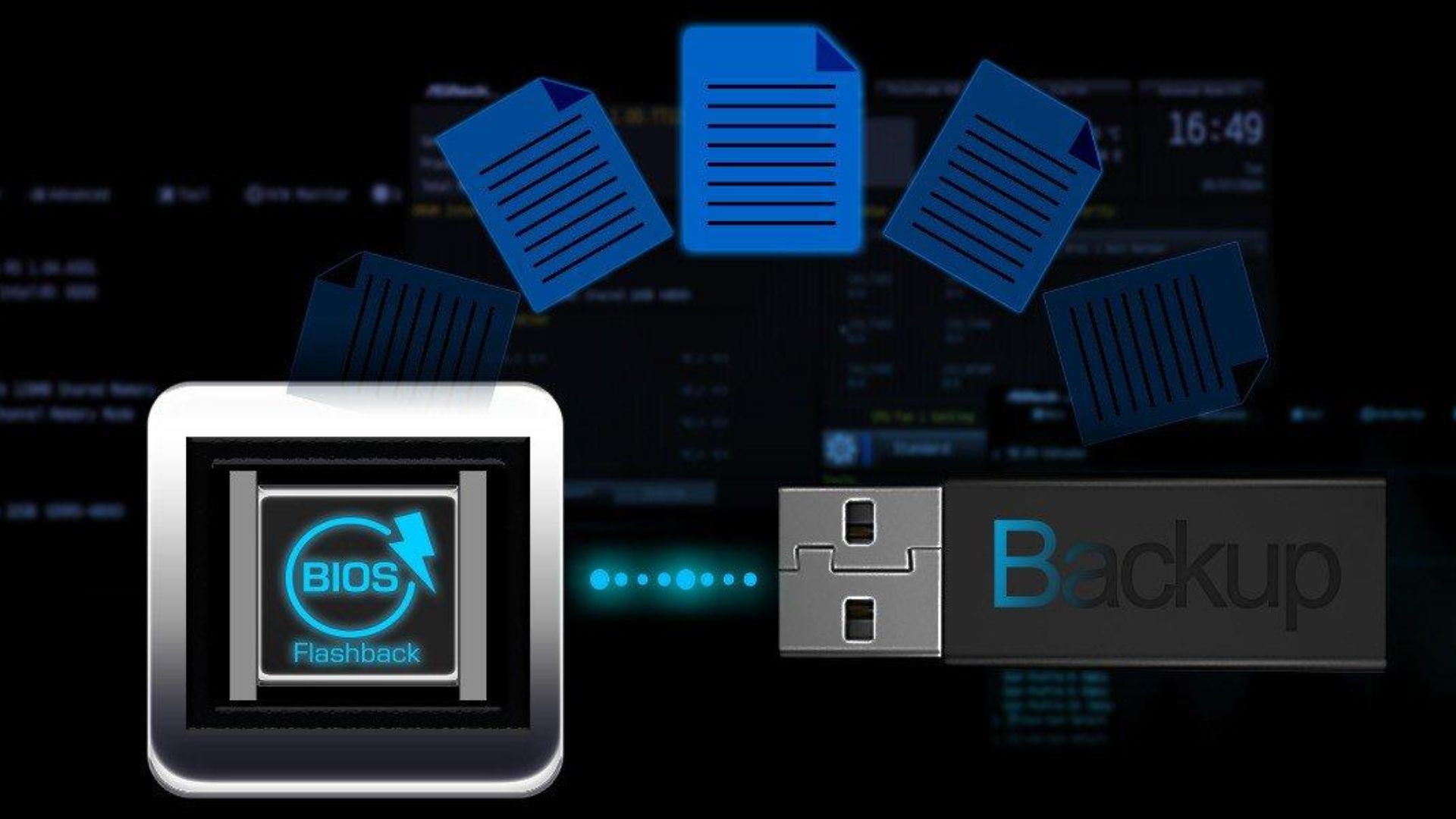 Cập nhật BIOS dễ dàng – BIOS Flashback