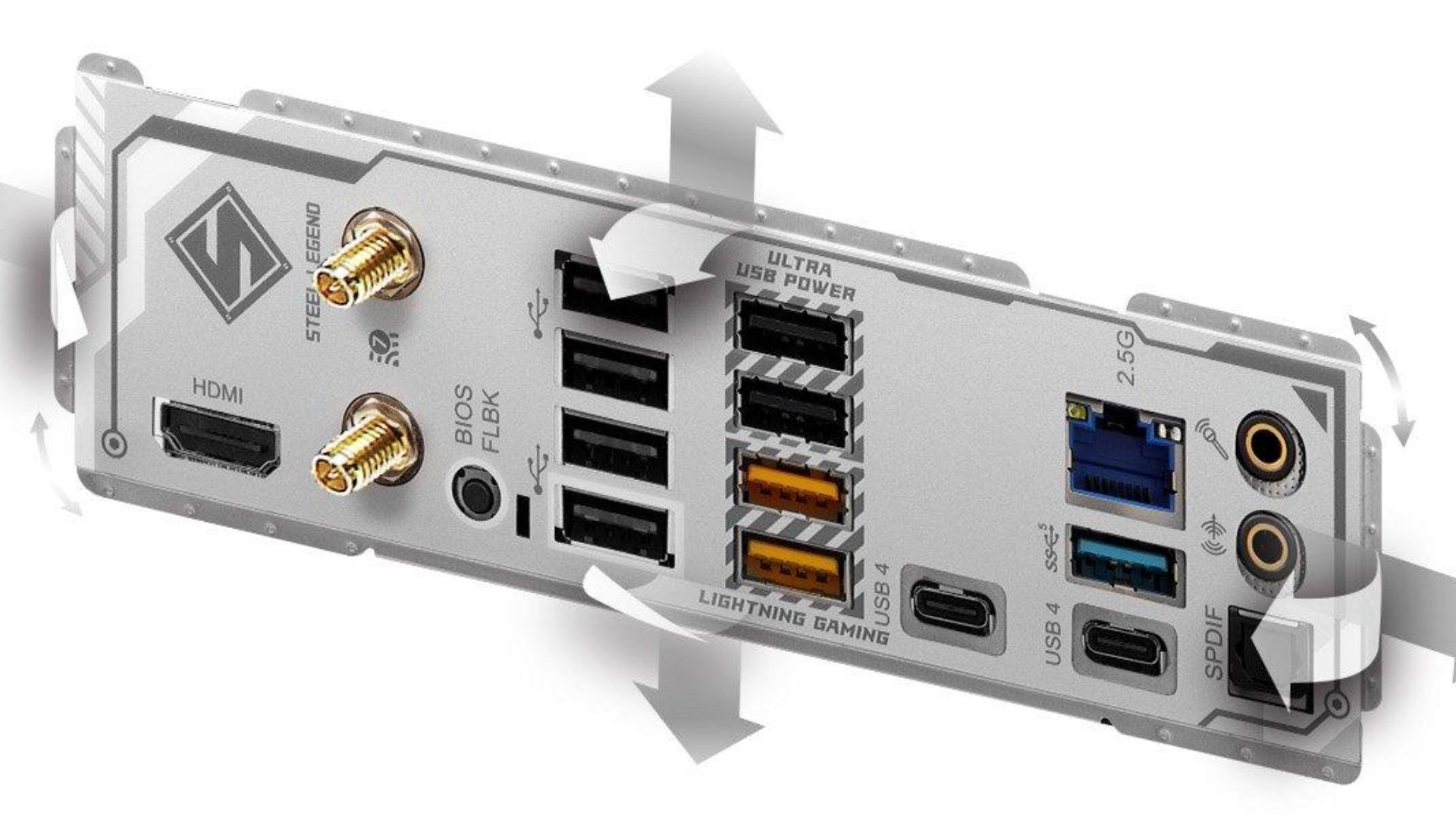 IO Shield tích hợp – Lắp đặt nhanh chóng