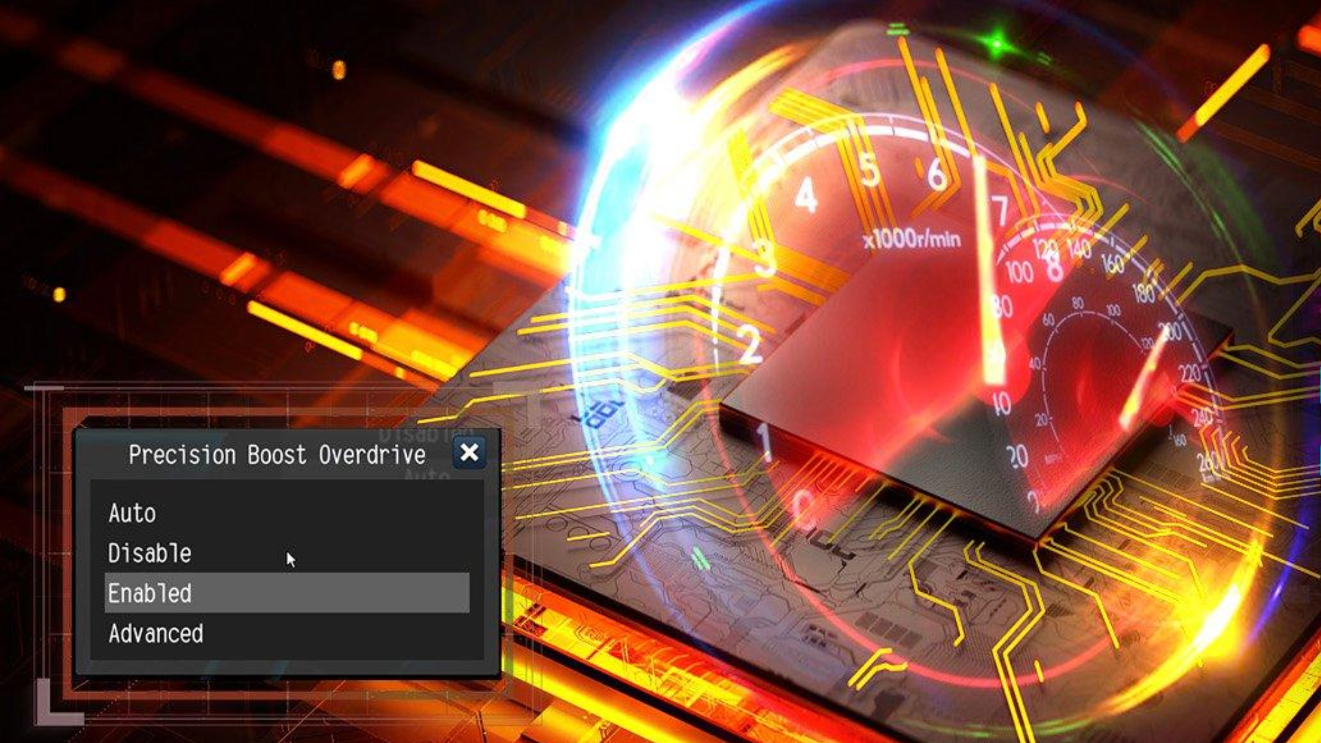 X870 Steel Legend WiFi được trang bị PBO (Precision Boost Overdrive)