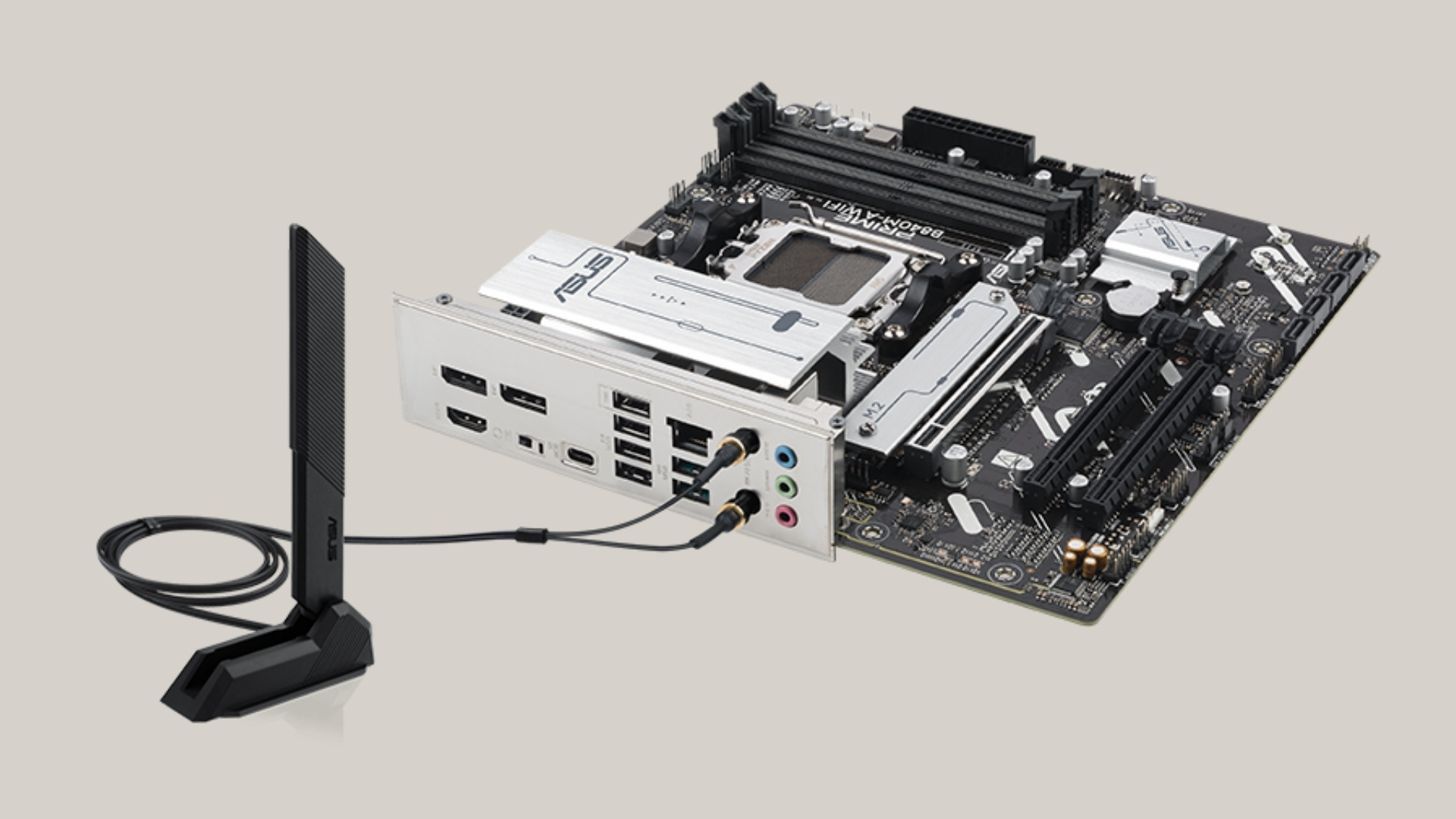 ASUS PRIME B840M-A WIFI-CSM – Kết nối nhanh chóng với Wi-Fi 6E, LAN 2.5Gb