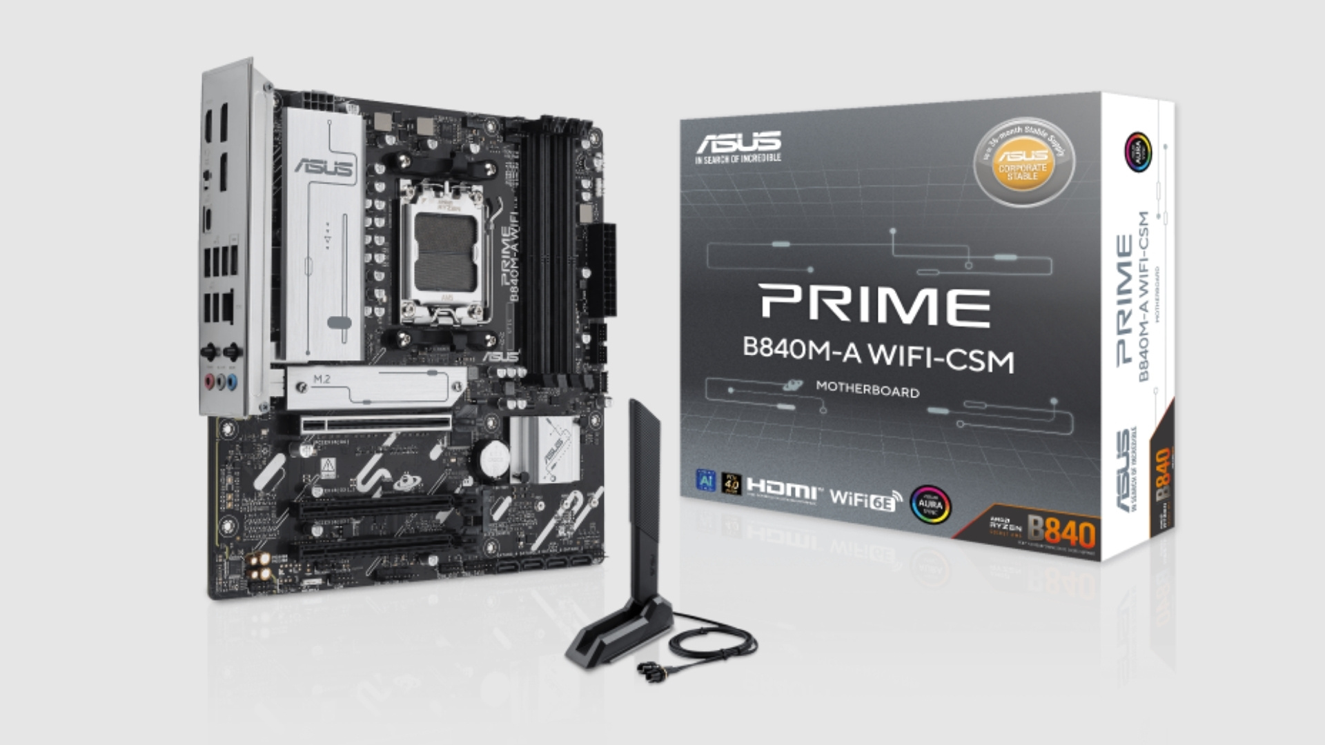 ASUS PRIME B840M-A WIFI-CSM – Hiệu suất mạnh mẽ
