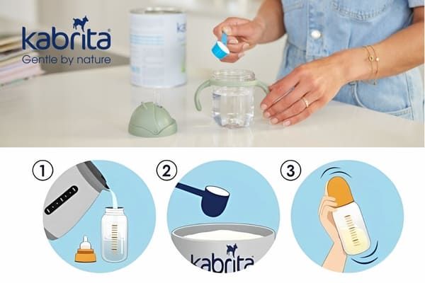 Cách bảo quản sữa bột đã pha