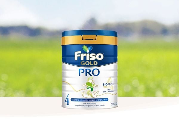 Sữa cho bé 1 tuổi phát triển trí não - Friso Gold Pro