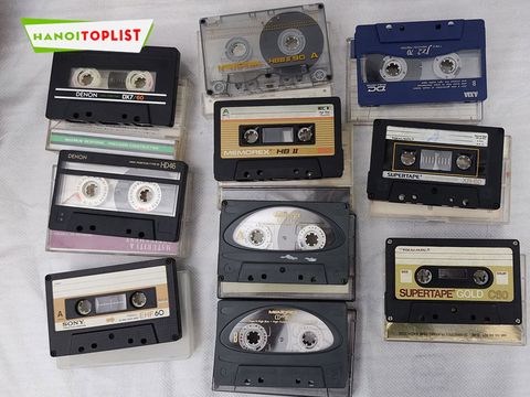 Hoài niệm với TOP địa chỉ bán băng cassette ở Hà Nội