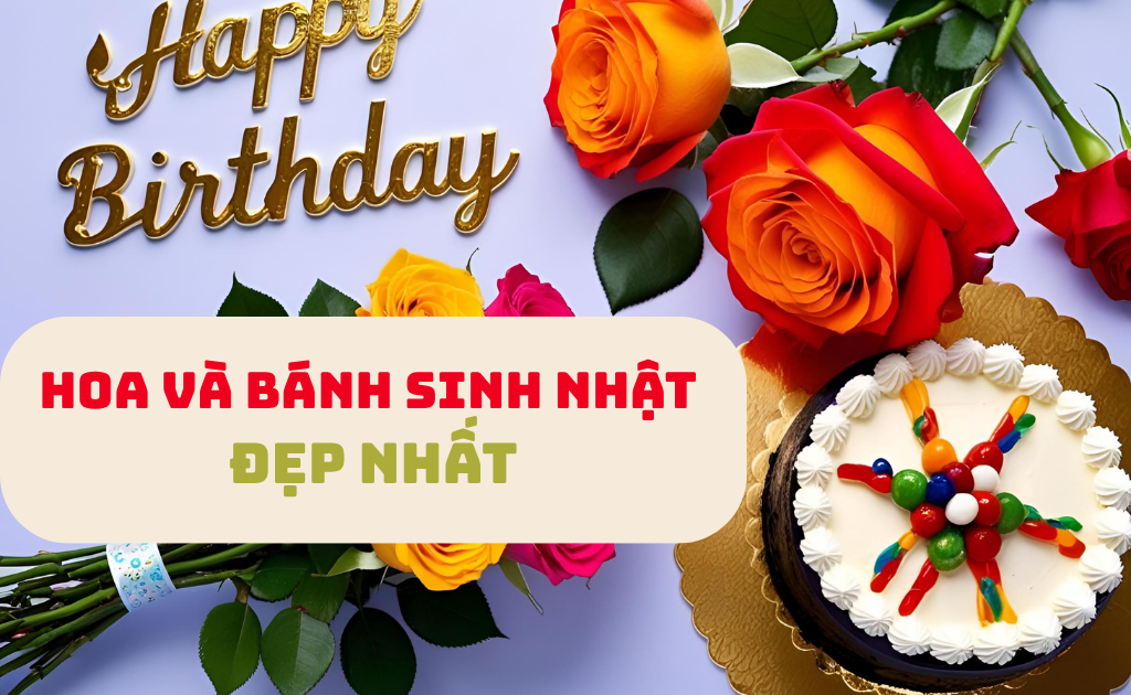 199+ Ảnh hoa và bánh sinh nhật đẹp nhất, tải miễn phí 4K, Full HD