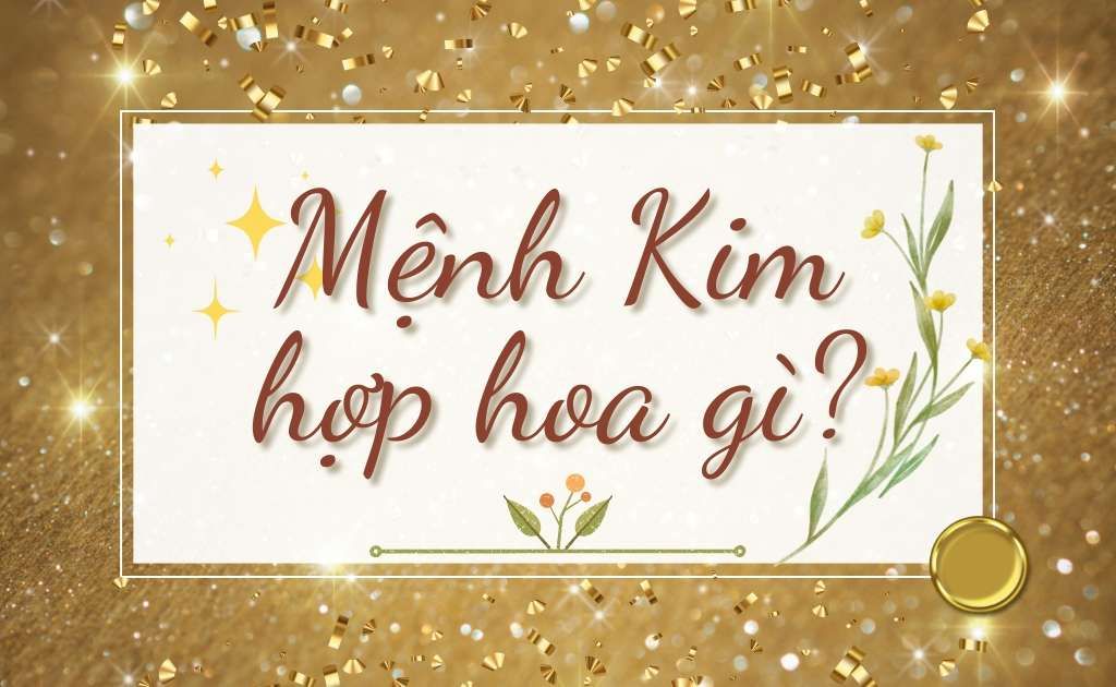 Mệnh Kim hợp hoa gì? 25+ loại hoa, cây phong thủy hút tài lộc may mắn