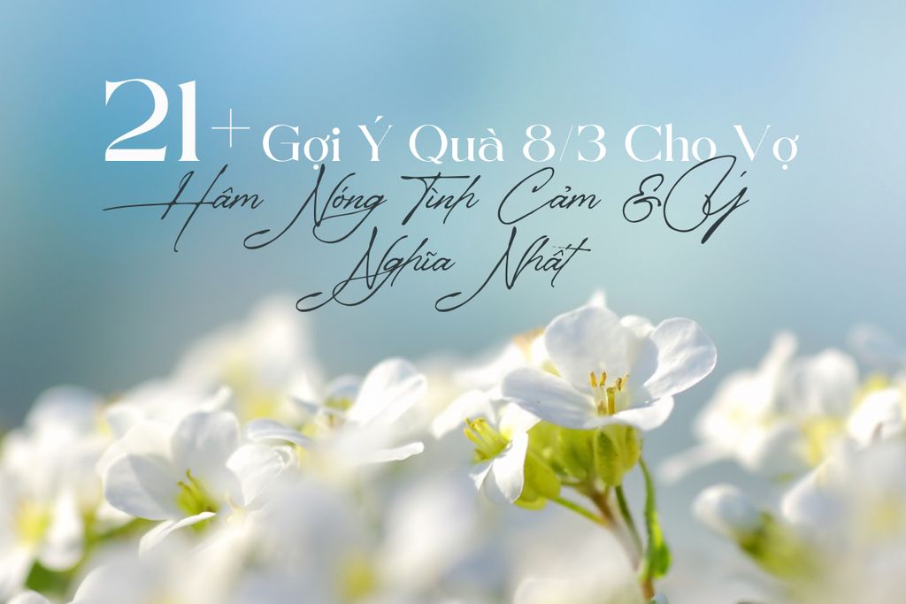 21+ Gợi Ý Quà 8/3 Cho Vợ Hâm Nóng Tình Cảm & Ý Nghĩa Nhất 2025