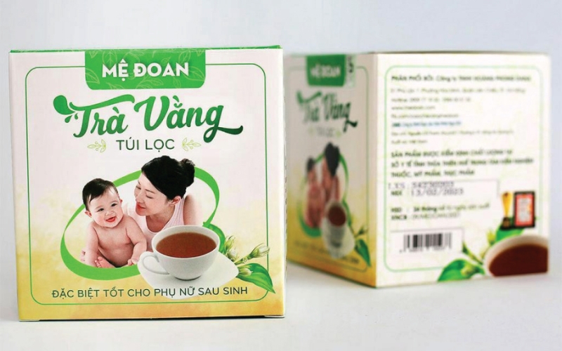 Tặng mẹ bỉm chè vằng giúp lợi sữa