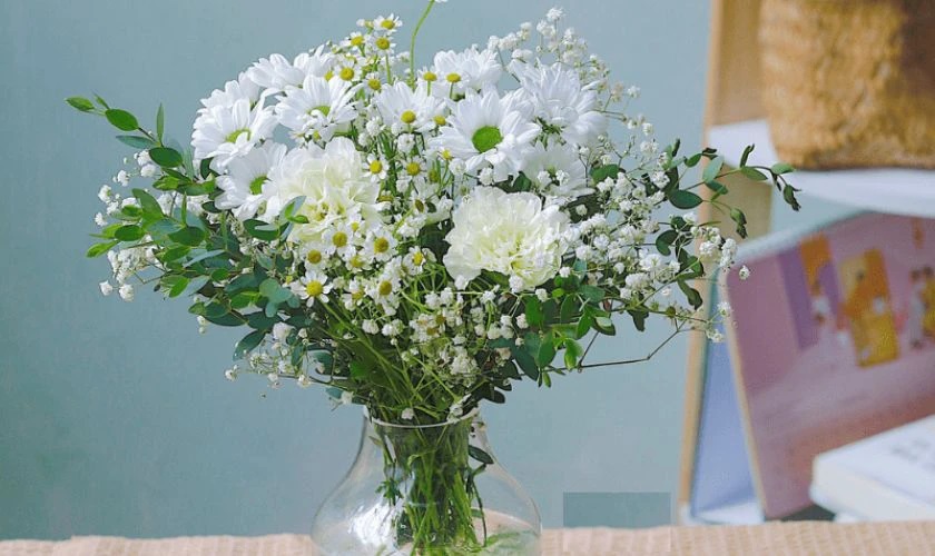 Cách cắm hoa phăng mix đồng nội mộc mạc