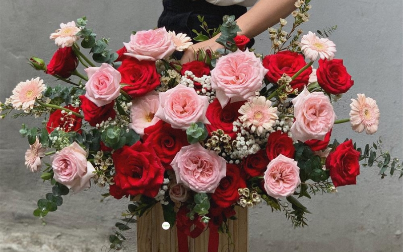 Tặng hoa hồng Ohara thể hiện tình yêu dành cho đối phương