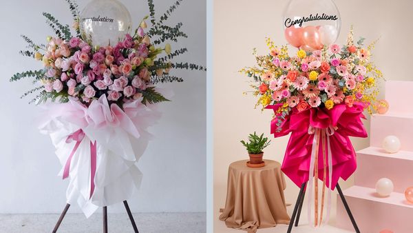 Đặt hoa chúc mừng khai trương để thu hút thêm vượng khí cho buổi lễ